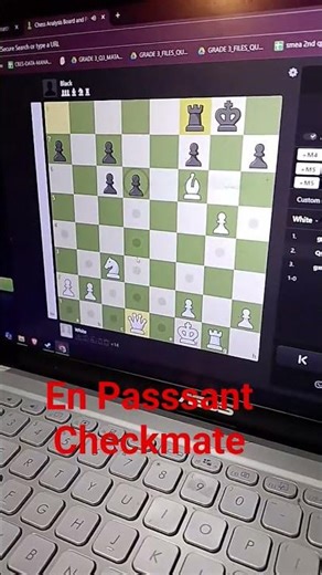 How to en passant checkmate #enpassant #checkmate