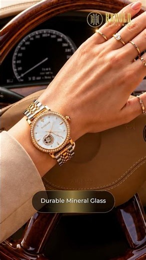 The Eternal Radiance: Timeless 26mm Mother-of-Pearl Luxury Watch for Women ✨💎