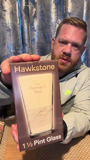Hawkstone Farmers Pint Glass review: 1½ pint from Morrisons