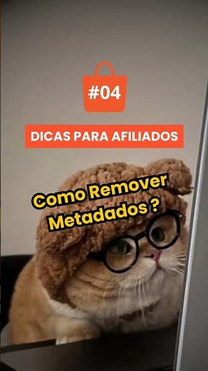 Como Remover Metadados #metadados #afiliadosiniciantes #afiliadosshopee #afiliados