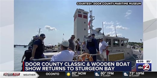 Door County Classic & Wooden Boat Show returns to Sturgeon Bay