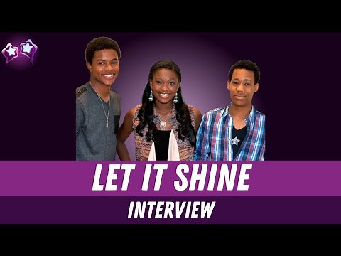 Let It Shine Disney Cast Interview | Coco Jones, Tyler James Williams & Trevor Jackson