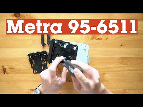How to assemble your Metra 95-6511 double-DIN dash kit for select 2007-up vehicles | Crutchfield