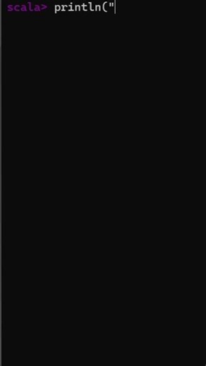 Print "Hello World" in Scala 🚀 | Your First Scala Program #Shorts #coding #datascience #dataanlysis