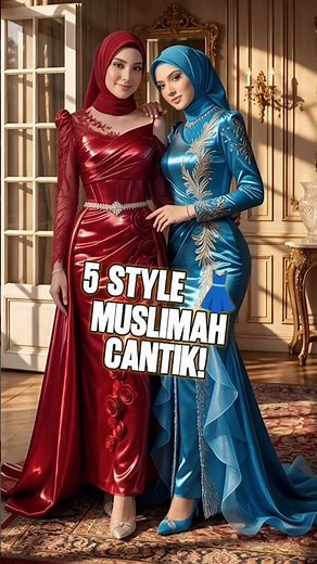 5 Beautiful Modern Muslim Party Dresses That Will Automatically Increase Your Price! 👗