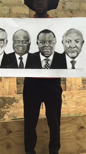 Capturing Namibia's Legacy: All Five Presidents in Art