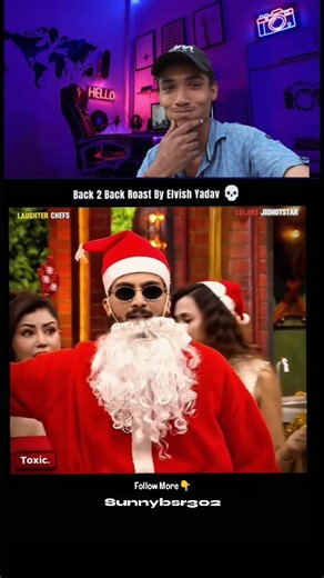 MathurSunny on Instagram: "25December Spacel🤡Rost😂 #elvishyadav #most #troling #viraltranding #reaction"