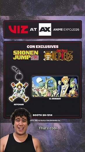 All the VIZ Media merch dropping at Anime Expo 2026