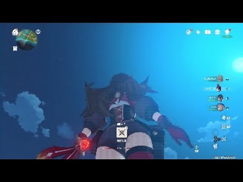 原神 アンバー パンツ透明バグ
