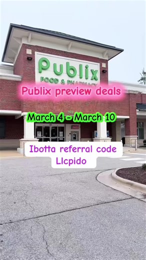 Publix deals that you can do this week starting March 4 to March 10. Make sure to download ibotta and use my referral code (llcpido) and get an additional $5 back when you scan your first receipt #publix #ibotta #couponing #couponingforbeginners #smartshopping
