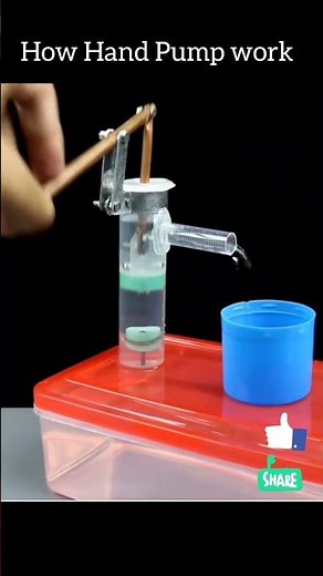 How Hand Pump work #shorts #science
