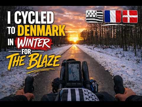 Bikepacking from Brittany to Denmark in Winter (For The Blaze)