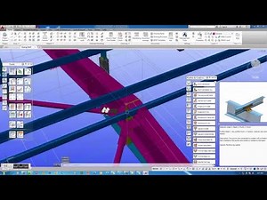 Learn Purlin Connection in Advance Steel | Comprehensive Training Guide