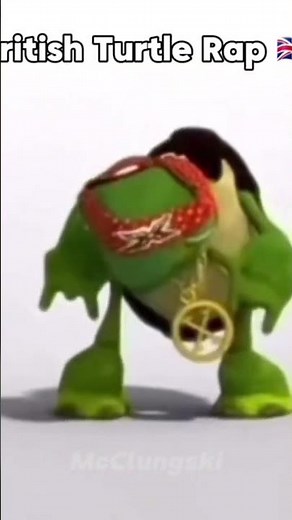 British Turtle Rapping #meme#shorts
