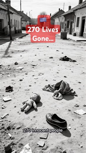 270 Lives Lost in a Greek Village | WWII Massacre in Greece (April 5, 1944) #history #facts