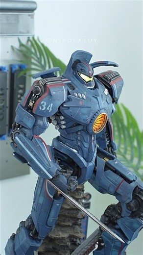 Immersive assembly of Pacific Rim warriors!