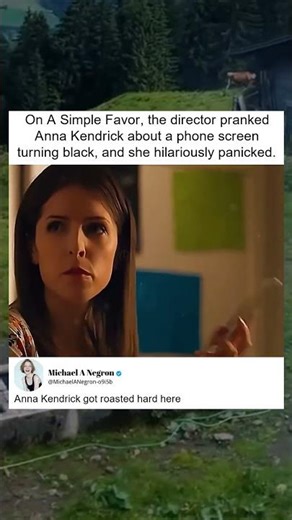 Anna Kendrick’s Black Screen Prank