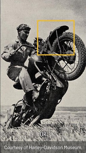 WLA v. Civilian Harley-Davidson #armyhistory #army #harleydavidson #motorcycle #ww2 #military