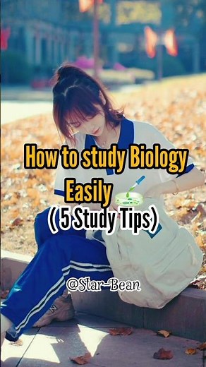 How to study Biology🧫 (5 Study Tips📚)#motivation#fypシ#students#study#studytips#exams#shortstudy