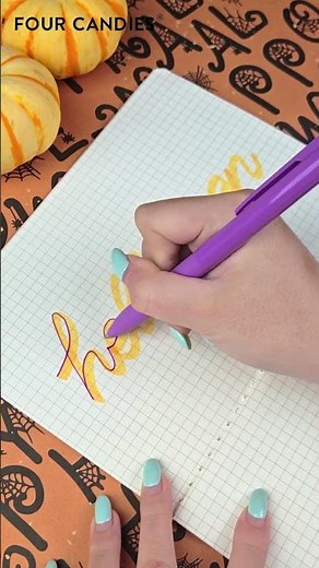 Writing a little Halloween magic 🎃✨