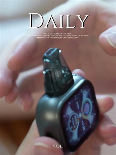 Daily Smart Watch Vape丨Pod System Vape Watch丨Pod System (Pod Watch) E-Cigarette
