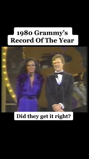 1980 Grammy's: Song of the Year Winner Revealed