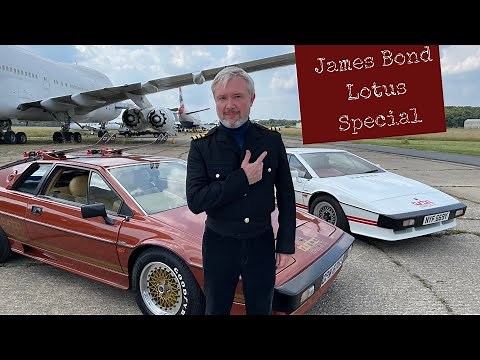 James Bond Lotus Special at the Top Gear Test Track