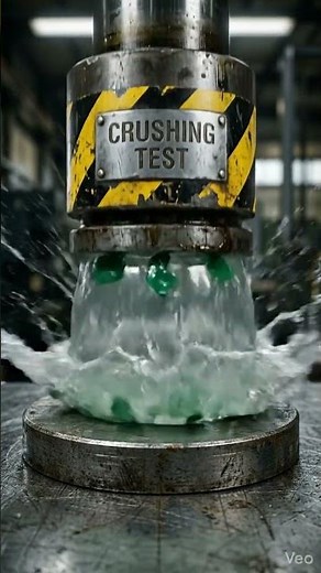 Hydraulic Press vs Water Balloon 💥 Satisfying Crush | Crushing Test