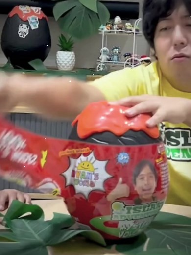 Your island adventure awaits 🌋🏝️ Discover what's inside the Ryan's World Island Adventures Giant Volcano Mystery Egg! Available @walmart today! #ryansworld #ryansworldtoys #walmart #walmartfinds #toys #surprisetoys #islandadventures #volcano #hawaii #CapCut