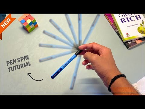 Learn this Pen Spin Trick - INFINITY TUTORIAL | Easy Pen Spinning Trick for Beginners