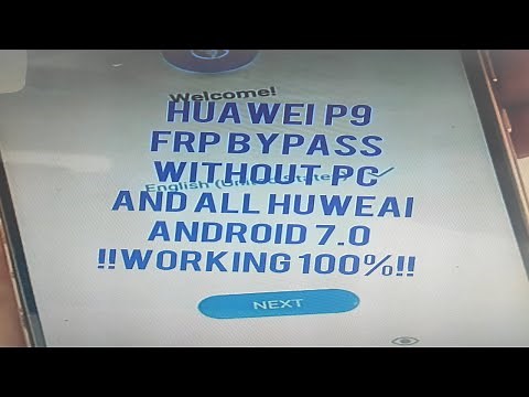 Huawei P9, EVA-L09, Remove Google account | Bypass FRP EVA-L09 2021