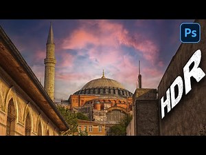 Professionelles HDR Bild in Photoshop CC 2021 erstellen (High Dynamic Range) - Tutorial - (deutsch)