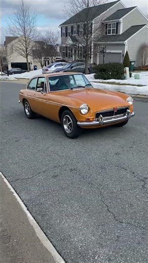 Driving a 1974 MGB GT Hatchback! #shorts #automobile #car #cars #auto #classiccars #classiccar #yt