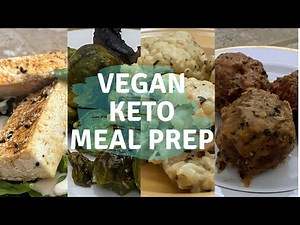 Vegan Keto Meal Prep For The Week // Simple and Delicious Recipes