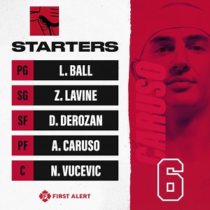 Alex Caruso rejoins our starting lineup tonight against Brooklyn! | Chicago Bulls