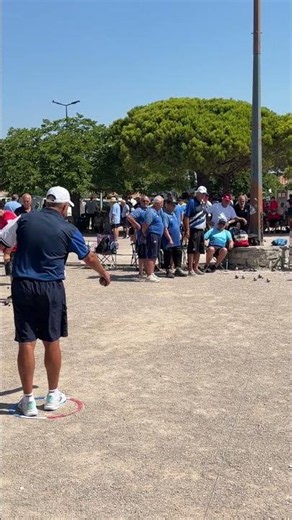 Difficile Tir pour Michel Loy à Vétérans National Pétanque Méze #petanque2026