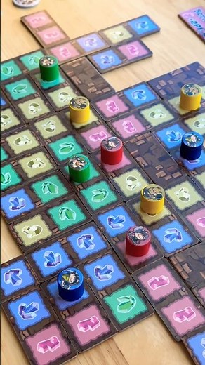 This game is a real gem! ⛏️🪨💎🪎 #boardgames #tabletopgames #gamenight