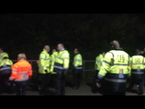 Plymouth argyle vs Millwall Trouble outside