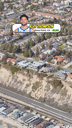 Klay Thompson's House in Dana Point worth $2,2M #klaythompson #warriors #athlete #nba #celebrity | Real Estate of Stars