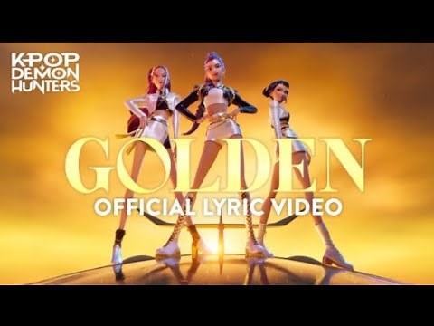 ''Golden'' official lyric video | Kpop Demon hunters | Sony Animation