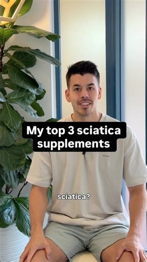 Top 3 supplements for sciatica