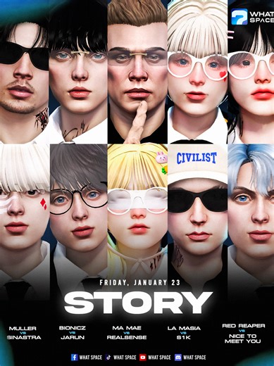 เรื่องราวการต่อสู้เดือดระหว่าง 5 คู่ใน WHAT STORY