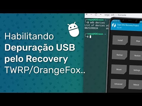 Habilitando a Depuração USB pelo Recovery Customizado