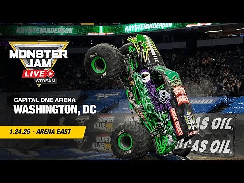 Monster Jam: Washington DC 1 (Full Event) | Jan 24, 2025 | Arena East