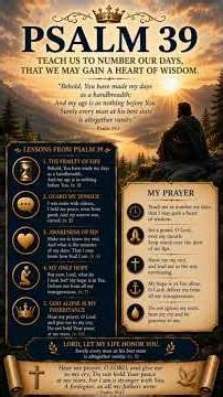 Psalm 39 – Teach Me to Number My Days