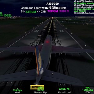“Singapore to London NIGHT FLIGHT ✈️🌙 | RFS Ultra Realistic!”