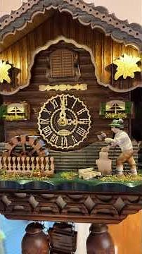 10 Facts About Wood Chopper Cuckoo Clocks #cuckoo #automata #clock