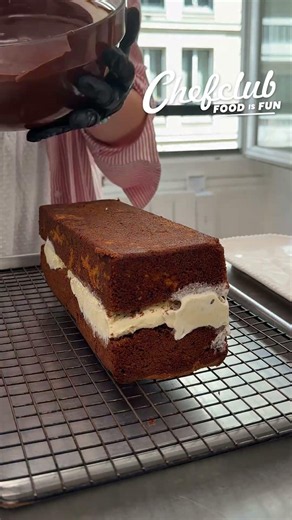 Ice Cream Marble Cake 🍰 🍨