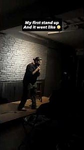 My first stand up comedy | open mic and it went like 😳 #openmic #standupcomedy #comedy