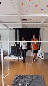 Satisfying Double Hanger Toss Trickshot! #trickshots | Tricksters Reels